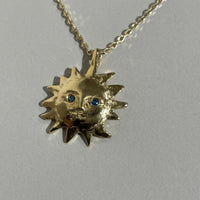 Sol N°2 Halskette Saphir