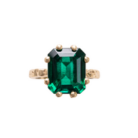 XL Emerald Ring