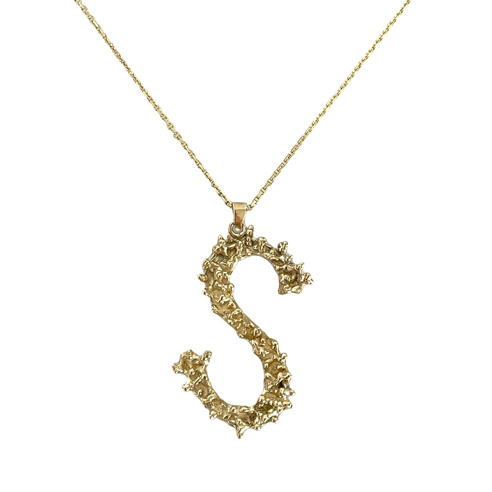 Alphabet S Necklace