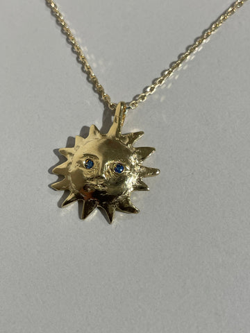 Sol N°2 Halskette Saphir
