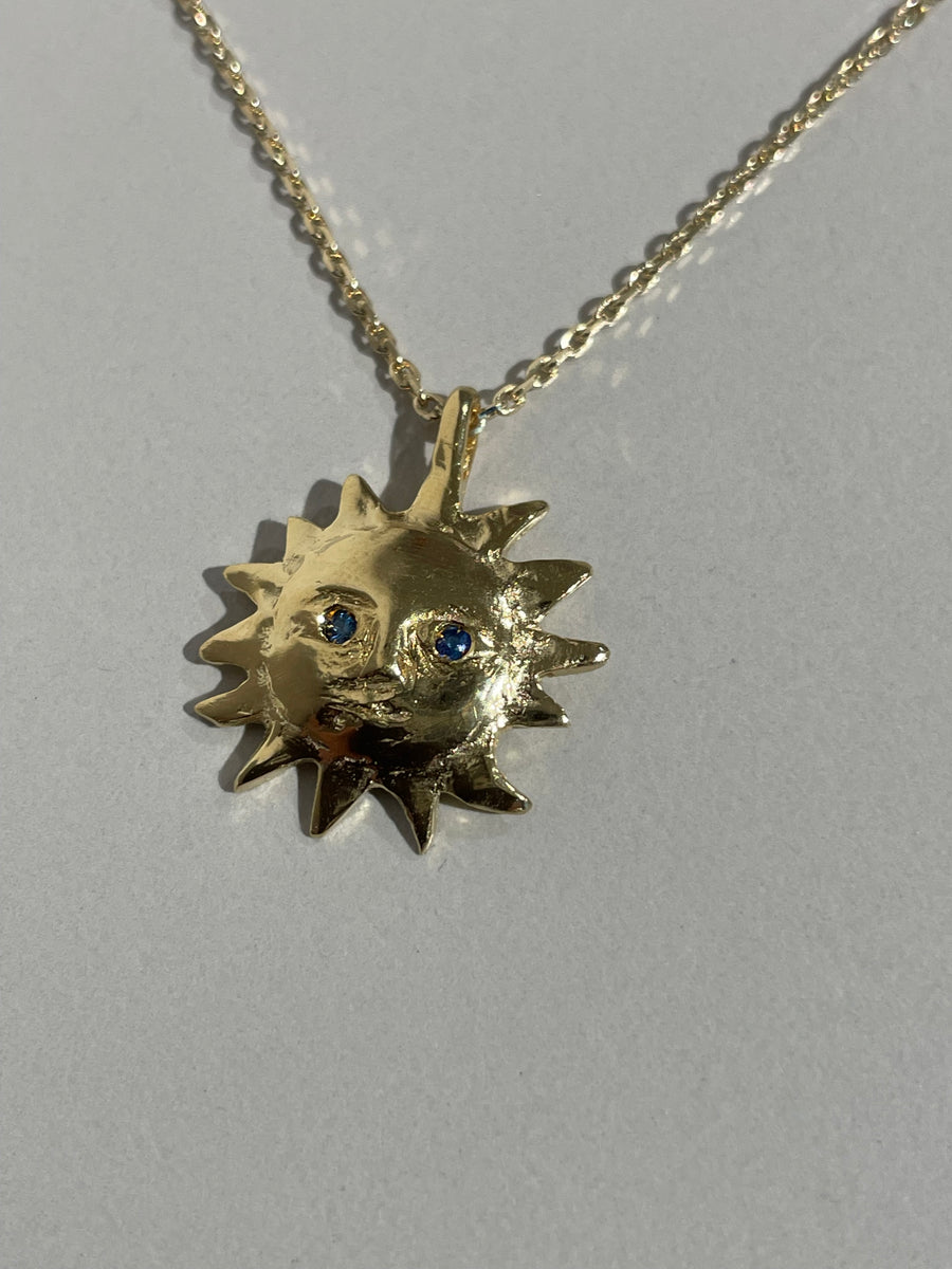 Sol N°2 Halskette Saphir