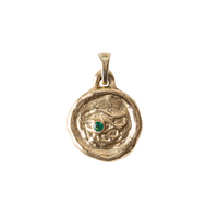 emerald horus necklace