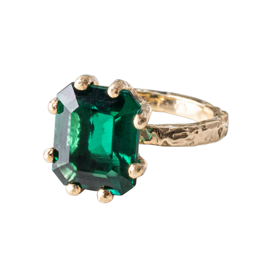 XL Emerald Ring