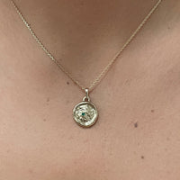 emerald horus necklace